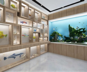 Modern Exhibition Hall-ID:312809941