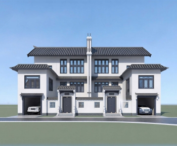 Modern Villa Appearance-ID:972562076