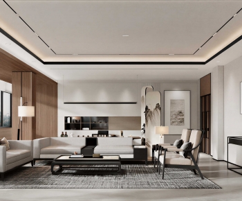 Modern A Living Room-ID:169140101