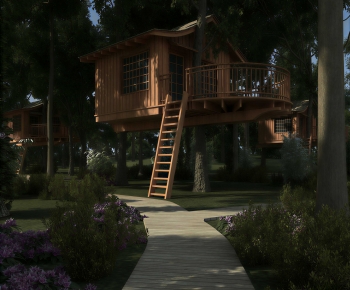 Modern Building Appearance-ID:413929943