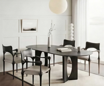 Modern Dining Table And Chairs-ID:348582033