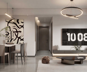 Modern A Living Room-ID:725333937