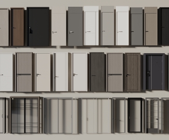 Modern Single Door-ID:105300908