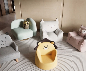 Modern Children's Sofa-ID:960950927