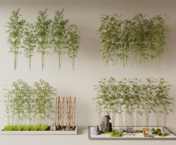 New Chinese Style Plant Landscaping-ID:876344928