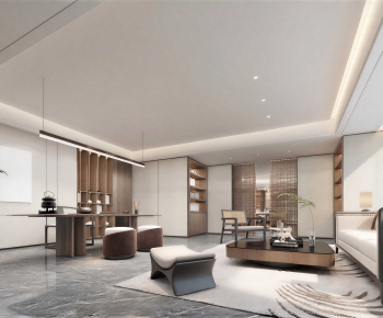 New Chinese Style Manager's Office-ID:298407084