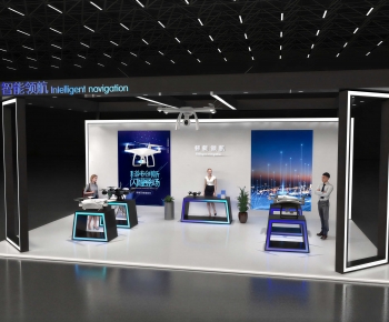 Modern Exhibition Hall-ID:217991118