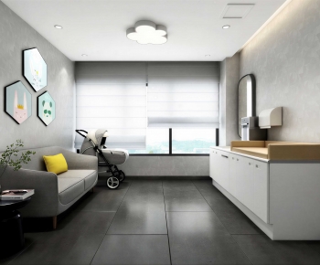 Modern Baby Care Room-ID:834151032