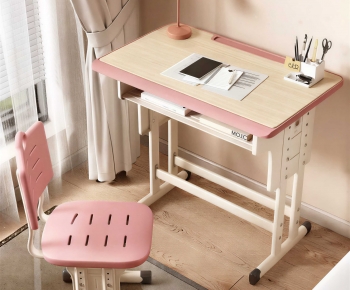 Modern Computer Desk And Chair-ID:148298981