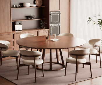 Modern Dining Table And Chairs-ID:259370834