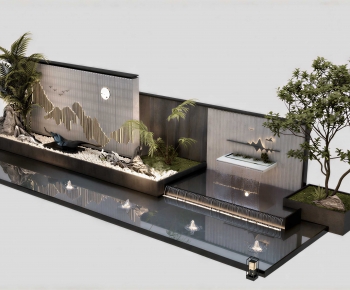 New Chinese Style Rockery Waterscape-ID:726092101