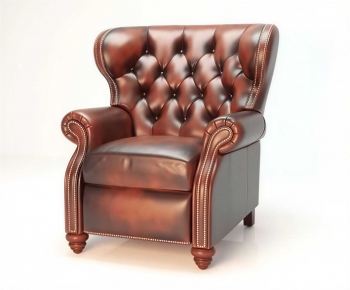 American Style Single Sofa-ID:146378049
