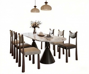 Modern Dining Table And Chairs-ID:700330023