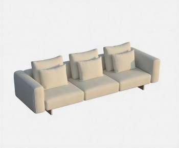 Modern Three-seat Sofa-ID:990564119