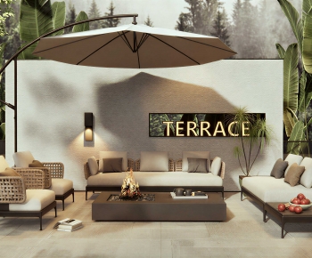 Modern Outdoor Sofa-ID:322307115