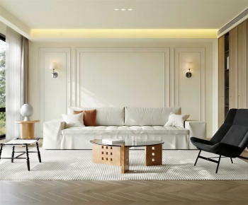 Modern A Living Room-ID:448884961