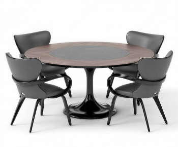 Modern Dining Table And Chairs-ID:587740903