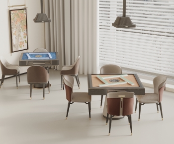 New Chinese Style Mahjong Tables And Chairs-ID:310584073