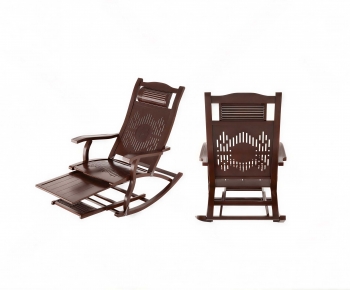 New Chinese Style Rocking Chair-ID:473743927