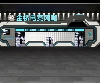 Modern Facade Element-ID:111254933
