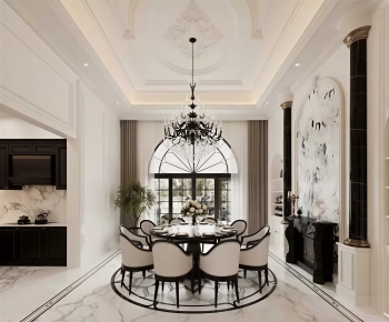 European Style Dining Room-ID:758333925