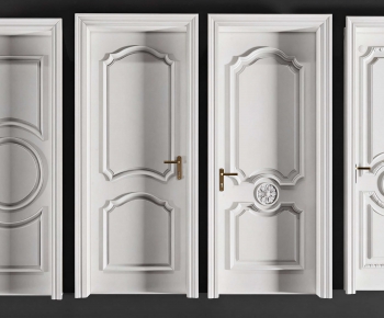 Simple European Style Single Door-ID:201042891