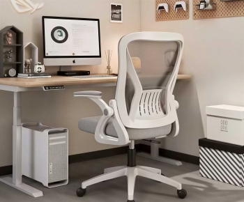 Modern Computer Desk And Chair-ID:360543973