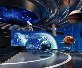 Modern Exhibition Hall-ID:660401113