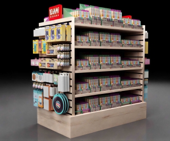 Modern Supermarket Shelf-ID:947890042
