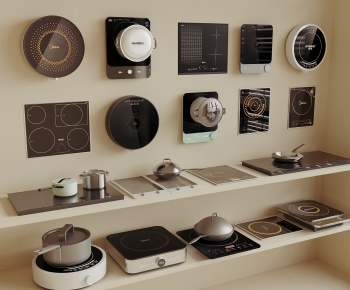 Modern Kitchen Electric Gas Range-ID:431427001