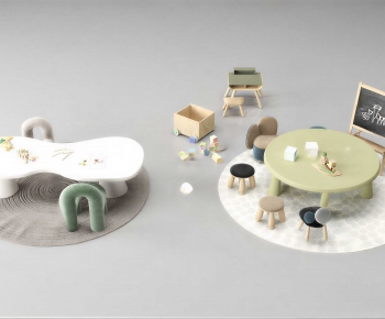 Modern Children's Table/chair-ID:850234034