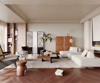 Modern A Living Room-ID:102436073