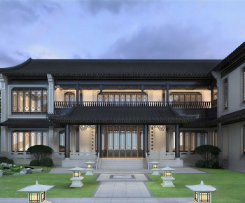 New Chinese Style Courtyard/landscape-ID:820450074