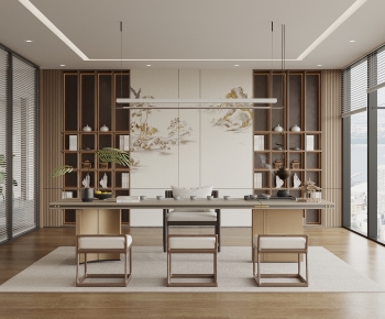 New Chinese Style Tea House-ID:844866047