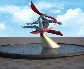 Modern Sculpture Sketch-ID:310091977