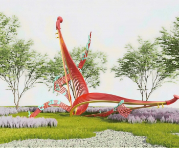 Modern Sculpture Sketch-ID:934600885