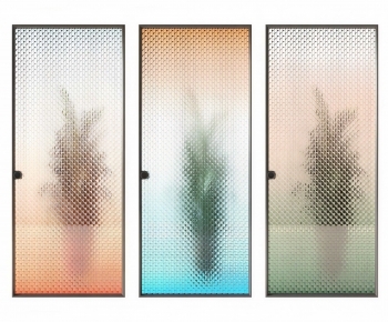 Modern Glass Screen Partition-ID:963033916