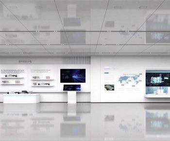 Modern Exhibition Hall-ID:820990092