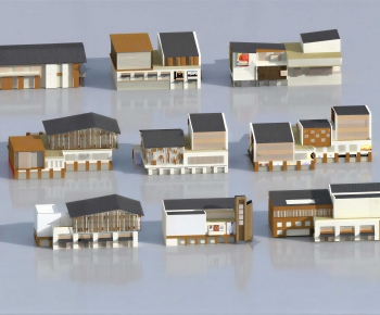 New Chinese Style Appearance Of Commercial Building-ID:702670108