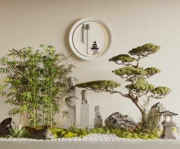 New Chinese Style Plant Landscaping-ID:226722963