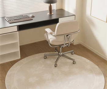 Modern Computer Desk And Chair-ID:102028845