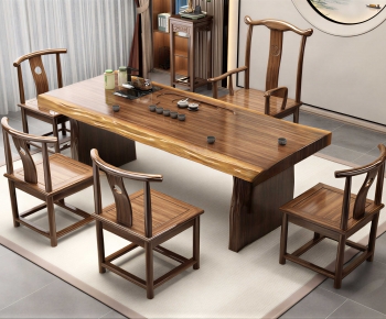 Modern Tea Tables And Chairs-ID:982734926