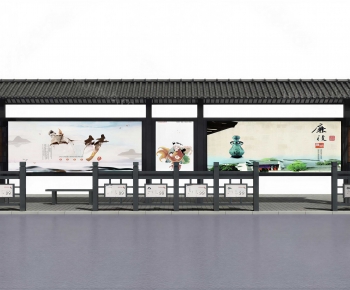 New Chinese Style Building Appearance-ID:800153979