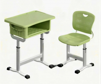 Modern Computer Desk And Chair-ID:740060091