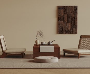 Japanese Style Tea Tables And Chairs-ID:917772051