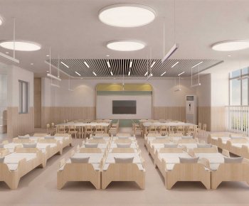 Modern School Classrooms-ID:391462092