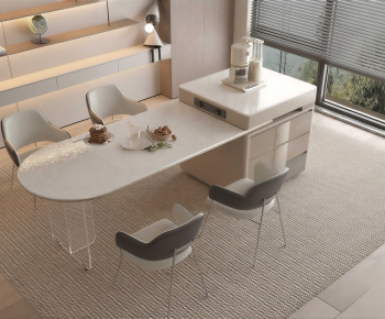 Modern Dining Table And Chairs-ID:103731242