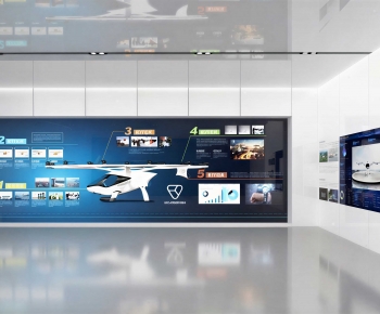 Modern Exhibition Hall-ID:808535107