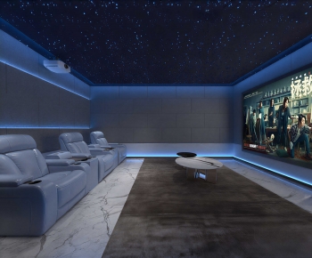 Modern Audiovisual Room-ID:904854069