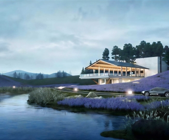 Modern Villa Appearance-ID:627439099